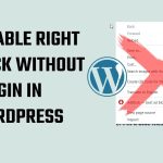 HOW TO DISABLE RIGHT CLICK ON WORDPRESS WEBSITE WITHOUT PLUGINS HOW TO DISABLE RIGHT CLICK ON WORDPRESS WEBSITE WITHOUT PLUGINS